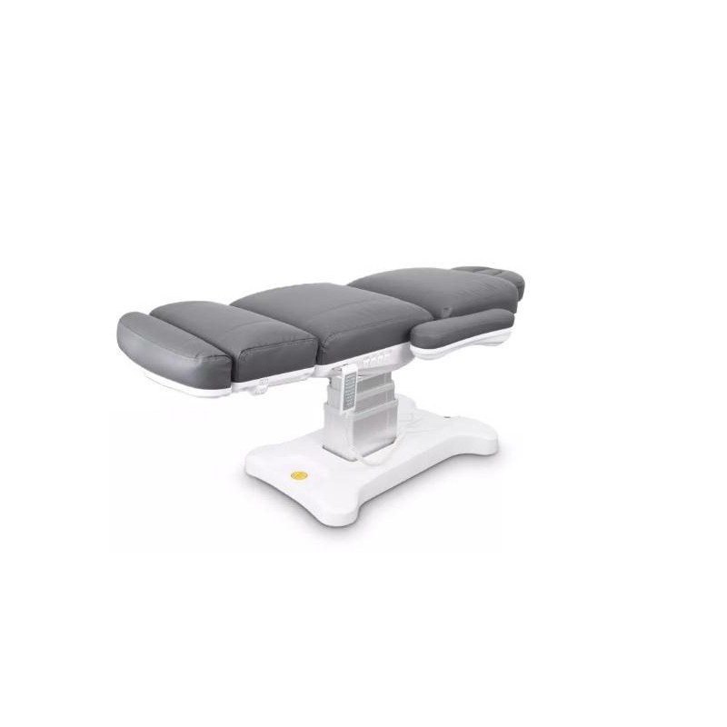 Fotel kosmetyczny UNICO Plus z podgrzewaniem grafitowy -Fotele kosmetyczne elektryczne- 